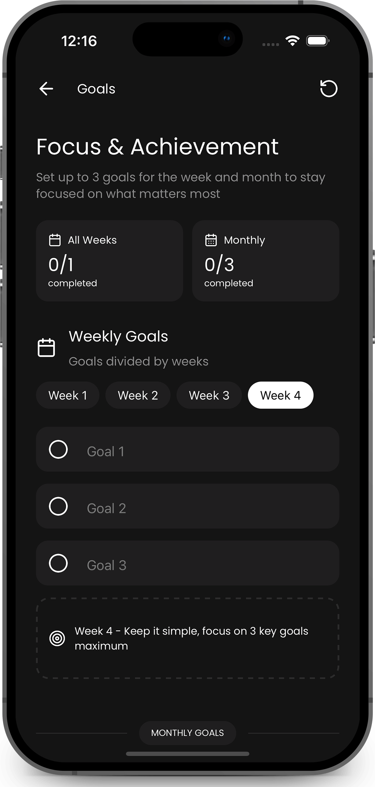 Track Your Goals