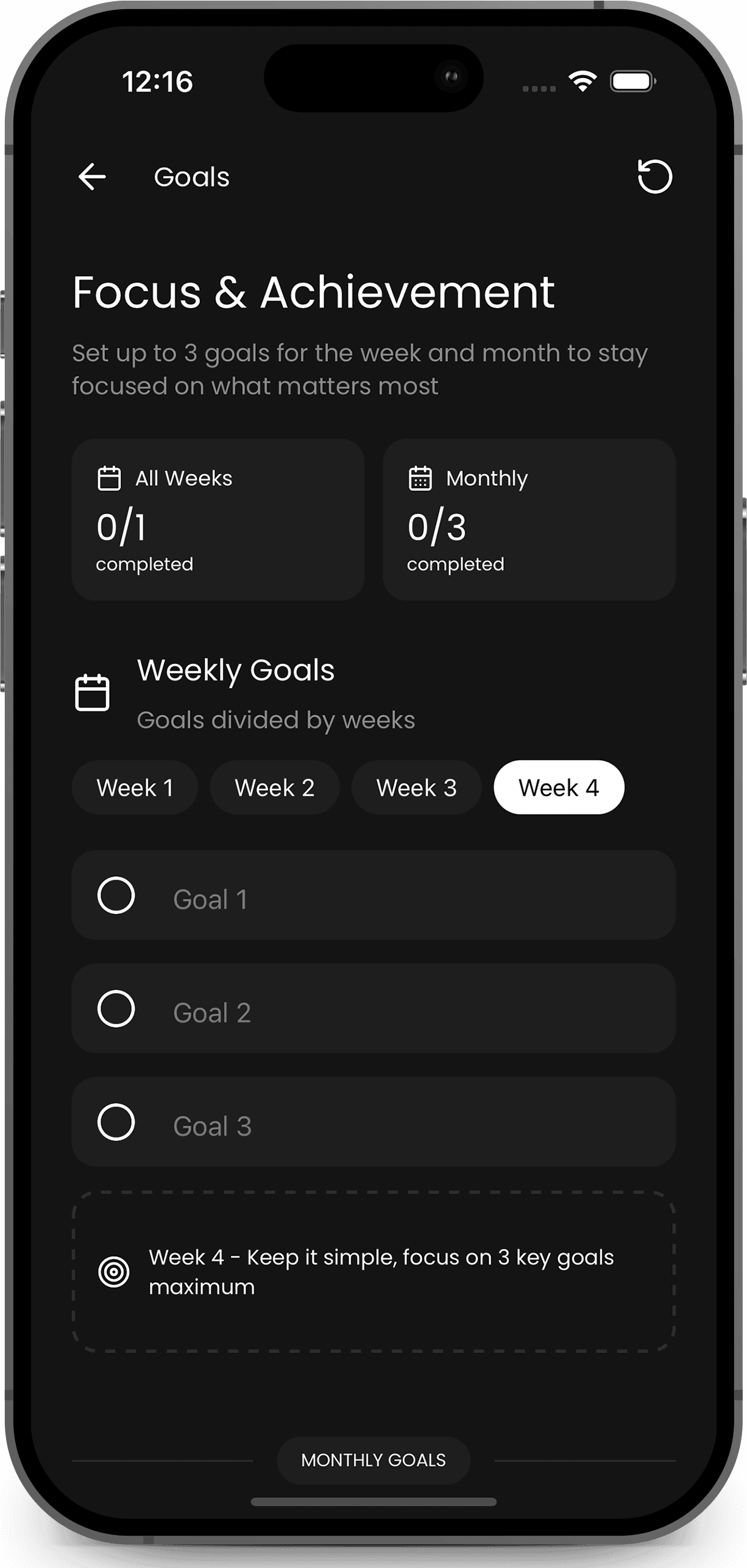 Track Your Goals